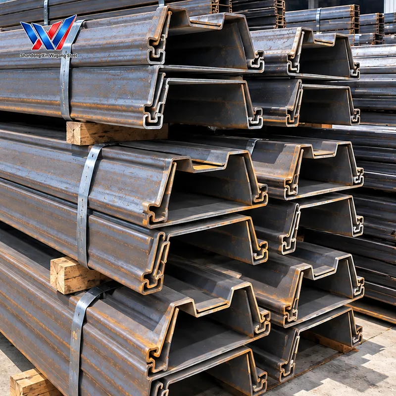 Straight Web Steel Sheet Pile