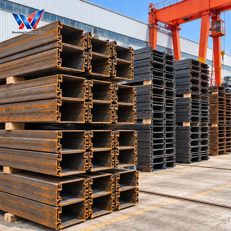 Straight Web Steel Sheet Pile