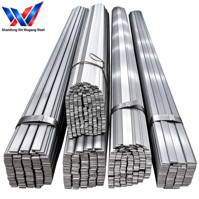 304 SS Flat Bar GB/T1220 06Cr19Ni10 Stainless Steel Flat Bar Custom Size