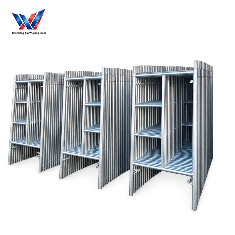 galvanized scaffolding