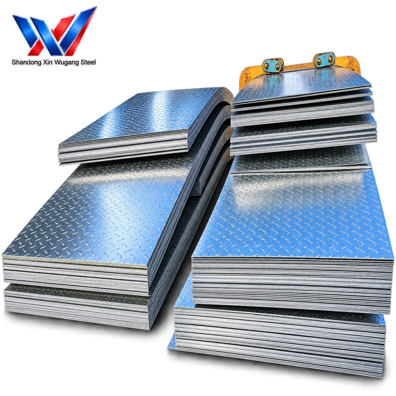 Patterned Steel Coil | Checkered Tread Steel Coil for Industrial Flooring & Processing