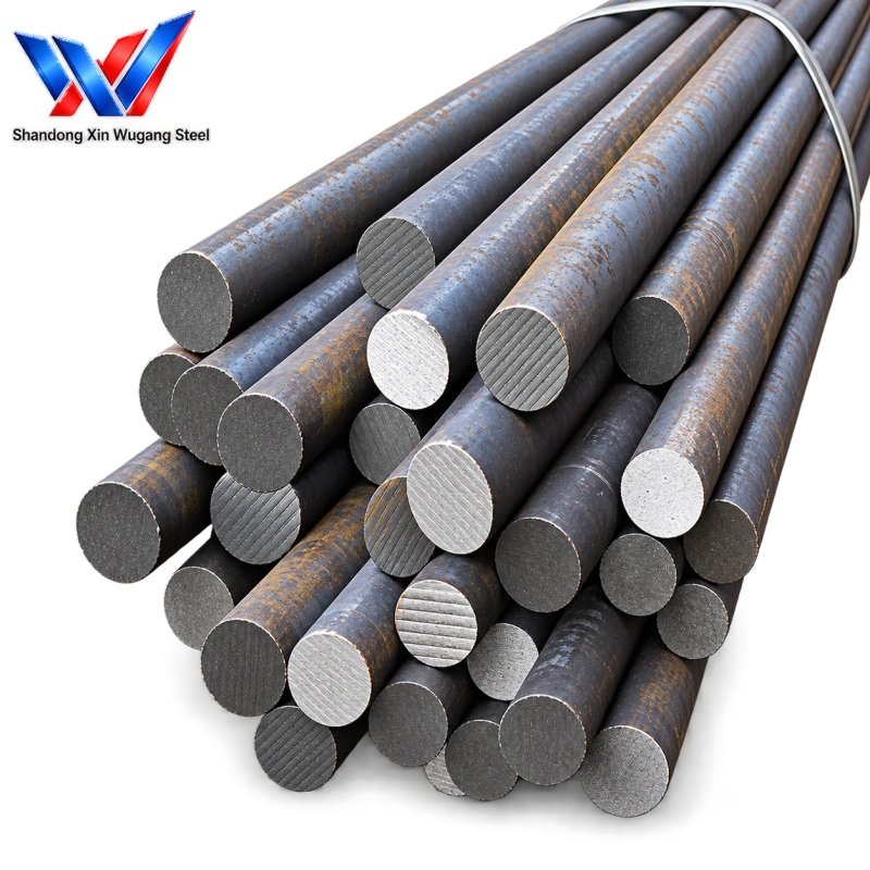Q235B Hot Rolled Carbon Steel Round Bar | S235JR Equivalent Solid Steel Rod