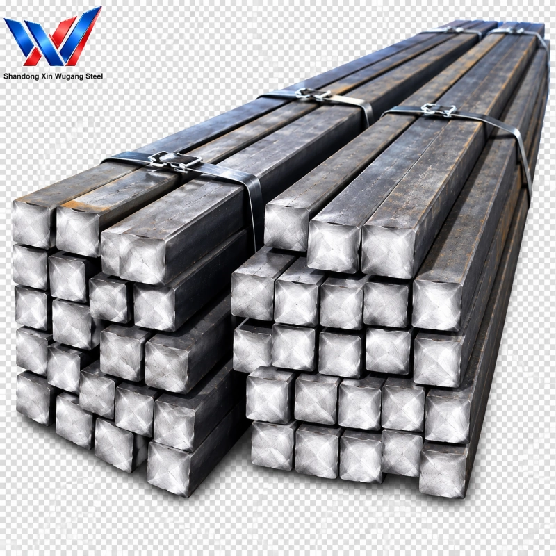 Q235B Carbon Steel Square Bar, GB/T 702 Hot Rolled & Cold Drawn Solid Square Steel Bar