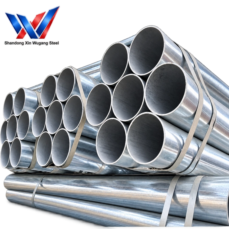 Q215 Galvanized Round Pipe | Hot Dipped Galvanized Carbon Steel Tube For Fencing & Greenhouse