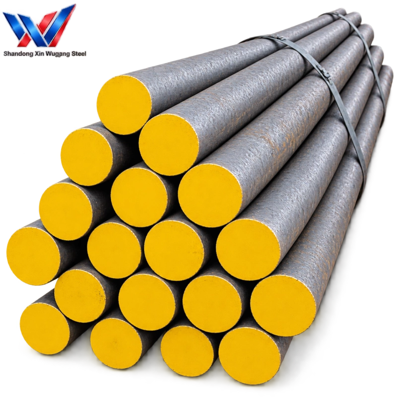 Q355B Hot Rolled Carbon Steel Round Bar, Equivalent S355JR Carbon Steel Solid Round Bar