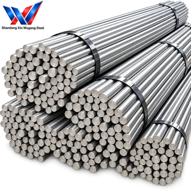 430 Stainless Steel Round Bar | 1.4016 SUS430 10Cr17 Hot Rolled Ferritic Stainless Steel Round Bar