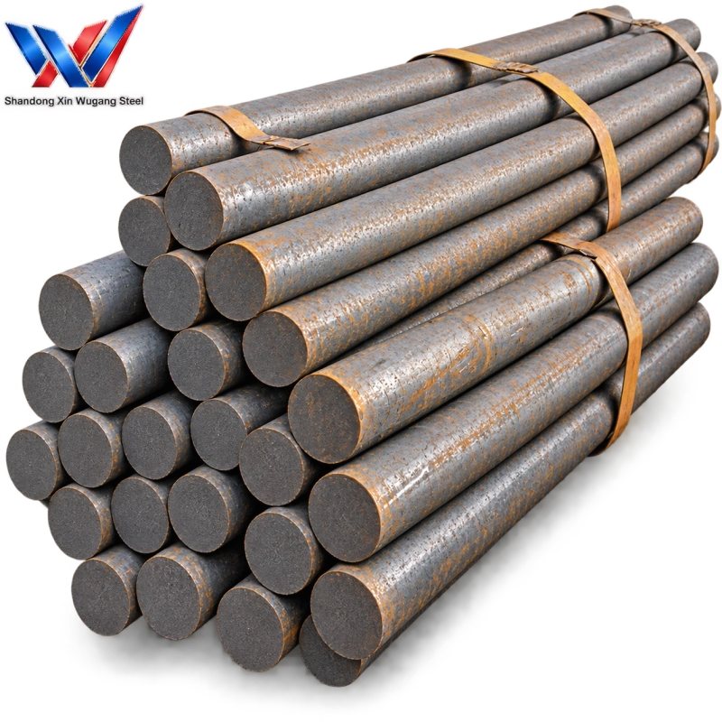 AISI 1018 Cold Drawn Carbon Steel Round Bar, Equivalent Q235B Precision Solid Steel Rod