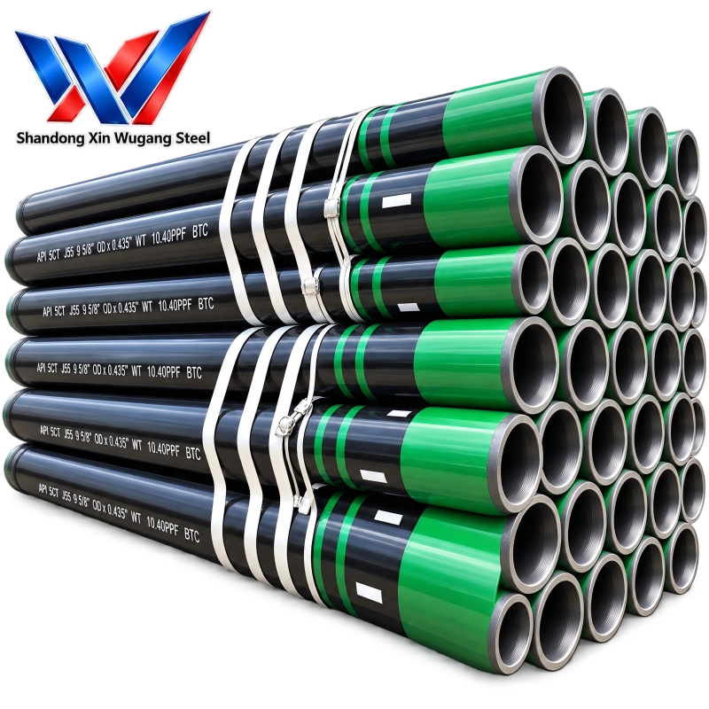API 5CT Oil Casing & Tubing Pipe | H40 J55 K55 N80 L80 P110 OCTG Seamless Steel Pipe