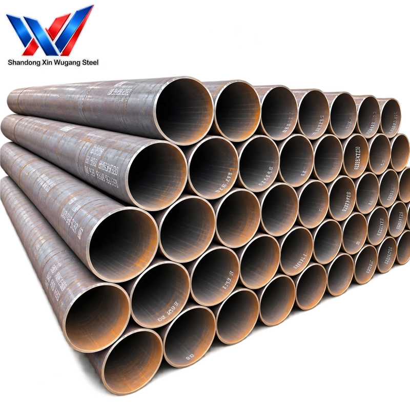 Q235B Q355B L245 L290 L360 L415 X42‑X70 SSAW Carbon Steel Spiral Welded Pipe | GB/T 9711 API 5L PSL1 PSL2 ASTM A252