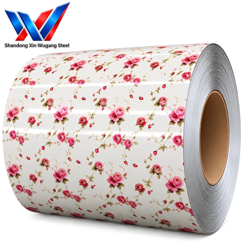 Marble Pattern DX51D+Z PPGI Prepainted Galvanized Steel Coil | Stone Printed Color Coated Steel Coil