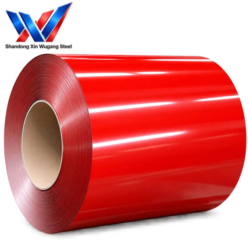 DX51D+AZ PPGL Prepainted Galvalume Steel Coil | EN10346 DX51D+AZ Aluzinc Color Coated Coil