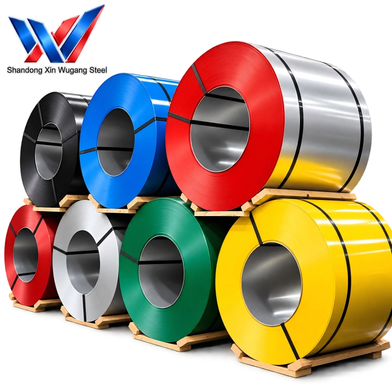 DX51D+Z PPGI Prepainted Galvanized Steel Coil | EN10346 DX51D+Z Color Coated Steel Coil