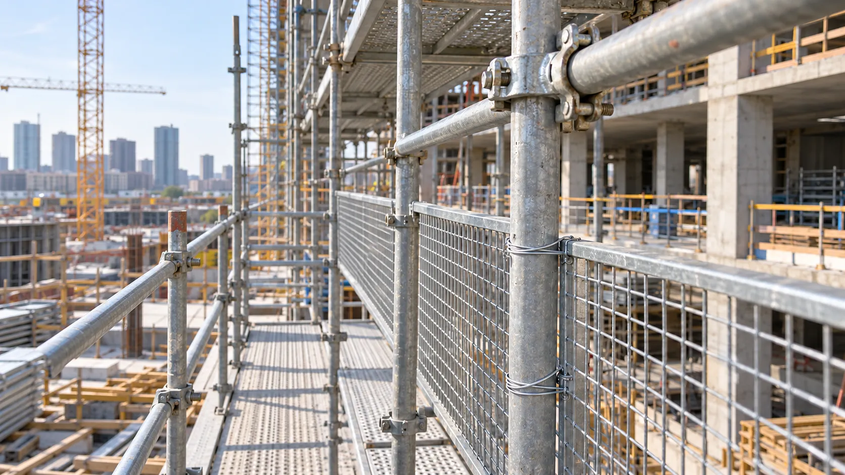 Scaffolding fixing wire